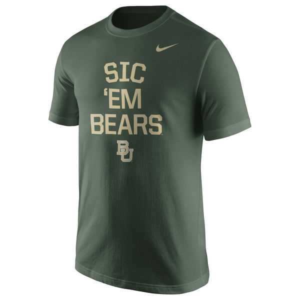 Baylor Bears Nike Local Verbiage WEM T-Shirt - Green,We sell and wholesale Baylor Bears Nike Local Verbiage WEM T-Shirt - Green on line form chian!